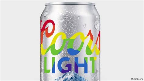 7 over the past 12 months. . Coors light lgbtq cans